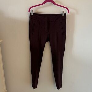 LOFT Deep Burgundy Pants